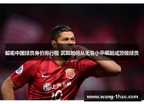解密中国球员身价排行榜 武磊如何从无名小卒崛起成顶级球员